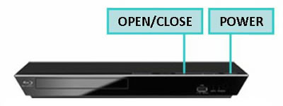 player open and close button