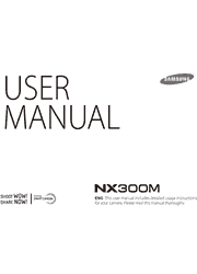 The cover of Samsung NX300M Smart Camera User Manual