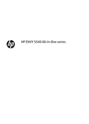 The cover of HP ENVY 5540 All-in-One Printer User Guide