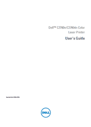 The cover of Dell C3760n, C3760dn Color Laser Printer User’s Guide