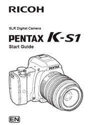 The cover of Pentax K-S1 Digital Camera Start Guide
