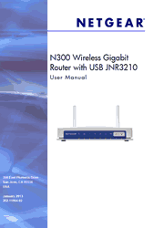 The cover of Netgear JNR3210 Wireless Router User Manual