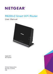 The cover of Netgear R6200v2 WiFi Router User Manual