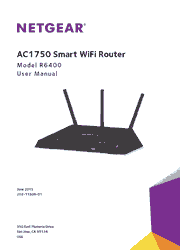 The cover of Netgear R6400 WiFi Router User Manual