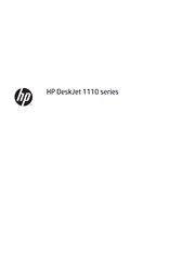 The cover of HP DeskJet 1112 Printer User Guide