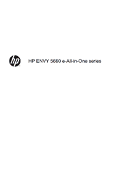 The cover of HP ENVY 5660 e-All-in-One Printer User Guide