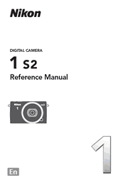 The cover of Nikon 1 S2 Digital Camera Reference Manual