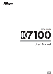The cover of Nikon D7100 Digital Camera User’s Manual